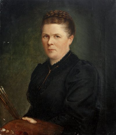 Autorretrato de Anna Stainer Knittel